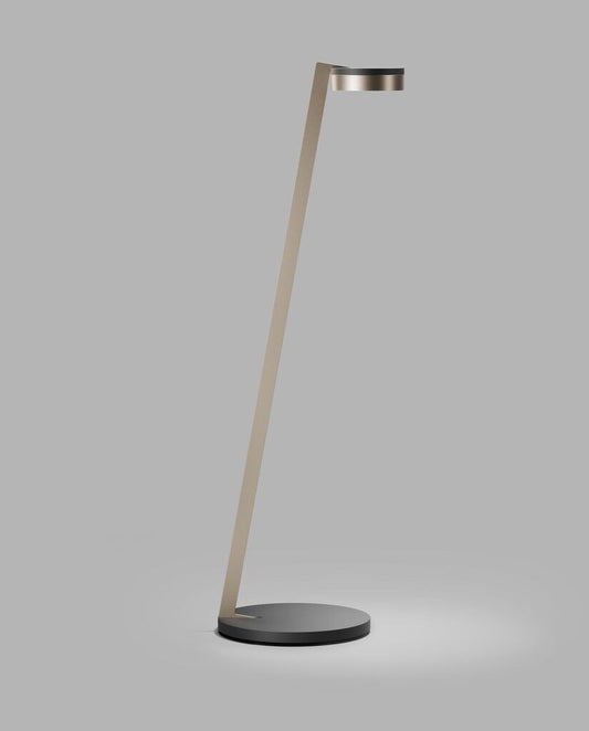 BLADE F1 SLIM Floor Lamp in Matt Black and Satin Gold finish